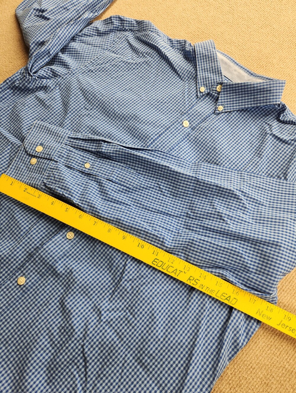 IZOD Premium Essentials Men’s L Plaid Button-Down Long Sleeve Shirts Lot of 3 - Picture 10 of 16
